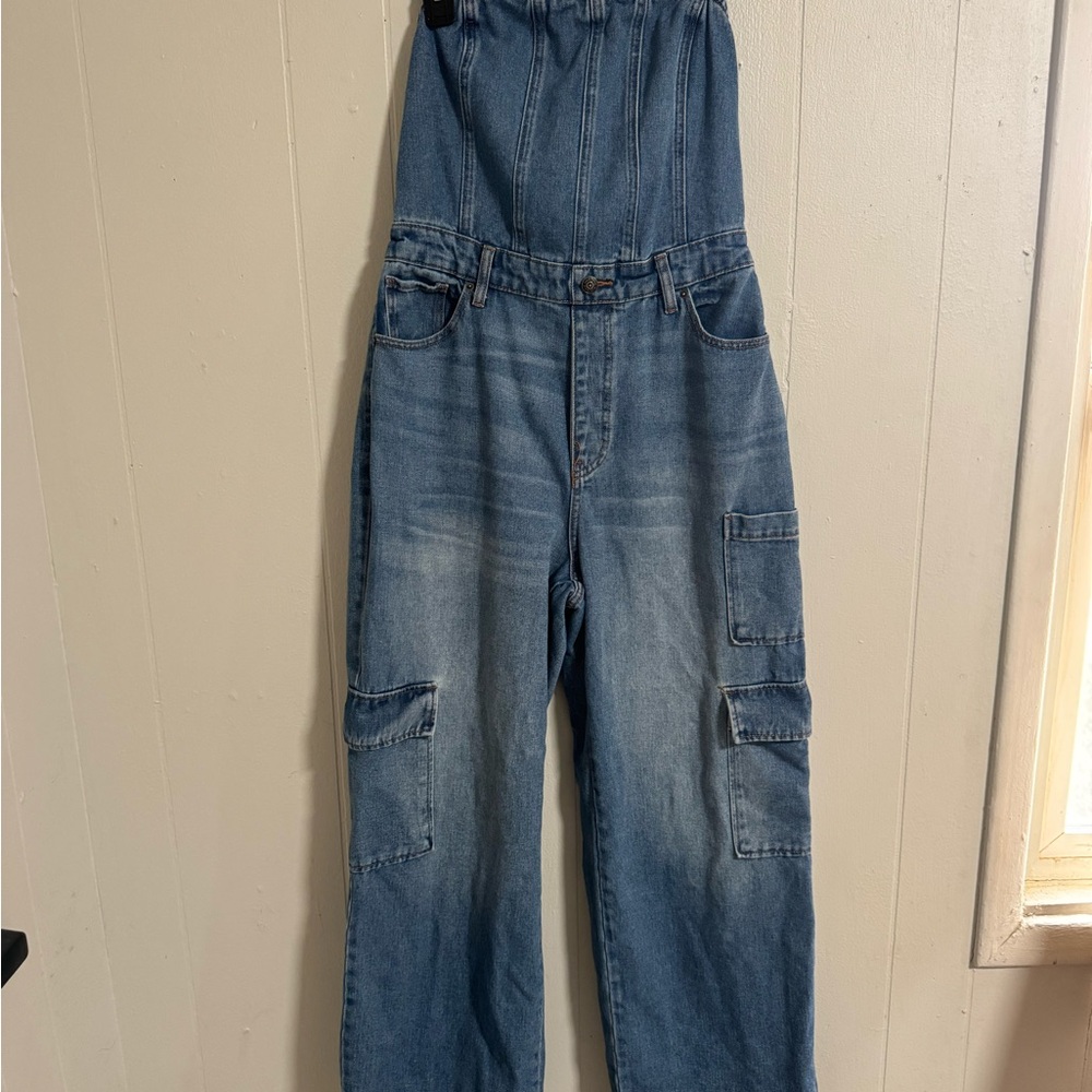 Wild Fable Striped Denim Bag
